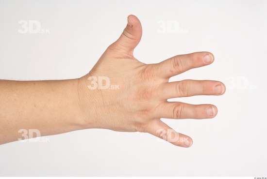 Hand Whole Body Woman Slim Overweight Studio photo references