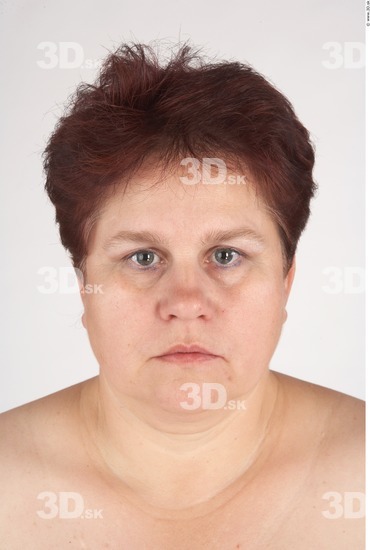 Face Whole Body Head Woman Slim Overweight Studio photo references