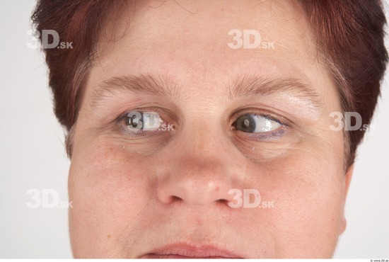 Eye Whole Body Woman Slim Overweight Studio photo references