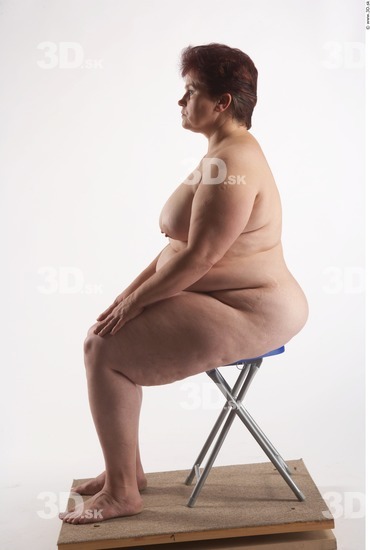 Whole Body Woman Artistic poses White Nude Overweight