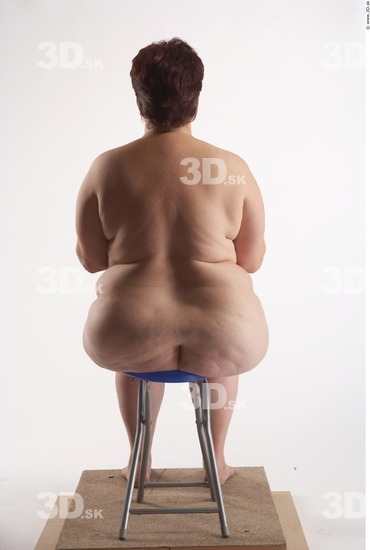 Whole Body Woman Artistic poses White Nude Overweight