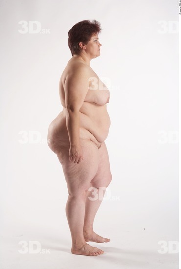 Whole Body Woman Animation references White Nude Overweight