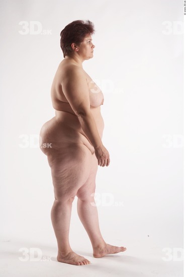 Whole Body Woman Animation references White Nude Overweight