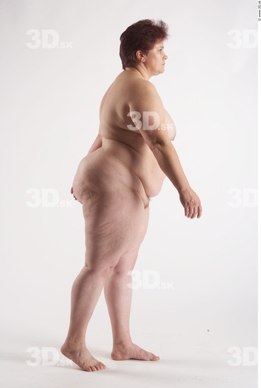 Whole Body Woman Animation references White Nude Overweight