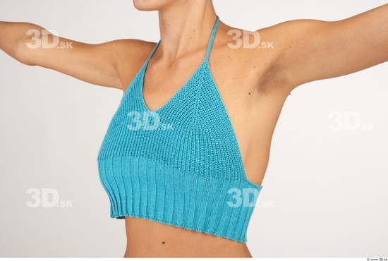 Chest Whole Body Woman Casual Slim Studio photo references