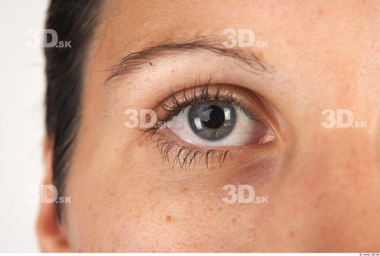 Eye Whole Body Woman Slim Studio photo references