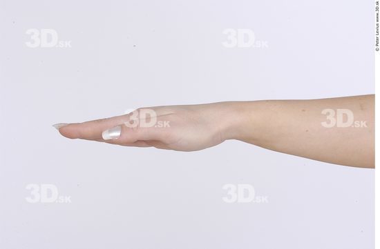 Hand Whole Body Woman Average Studio photo references