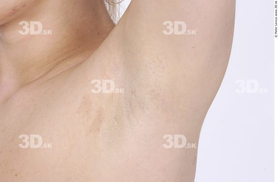 Whole Body Underarm Woman Nude Average Studio photo references