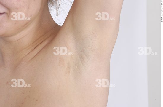 Whole Body Underarm Woman Nude Average Studio photo references