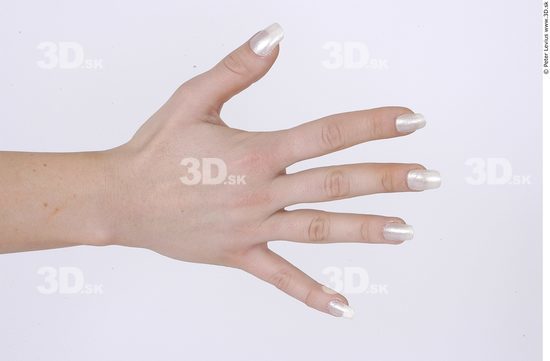 Hand Whole Body Woman Average Studio photo references