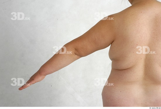 Whole Body Phonemes Woman Nude Overweight Female Studio Poses