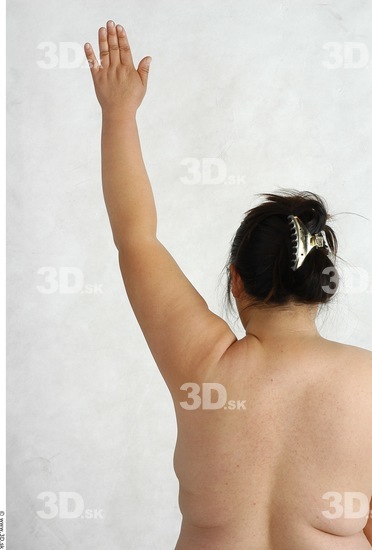 Whole Body Phonemes Woman Nude Overweight Female Studio Poses