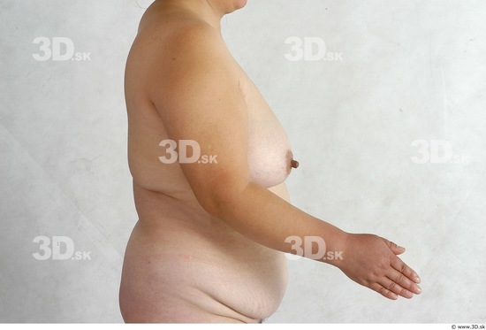 Whole Body Phonemes Woman Nude Overweight Female Studio Poses