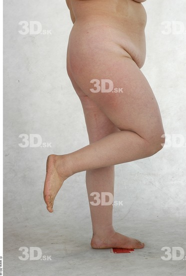 Whole Body Phonemes Woman Nude Overweight Female Studio Poses