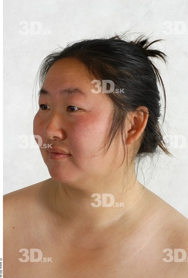 Whole Body Phonemes Woman Nude Overweight Female Studio Poses