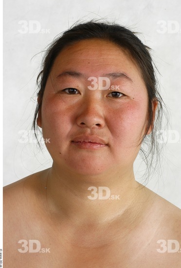 Whole Body Phonemes Woman Nude Overweight Female Studio Poses