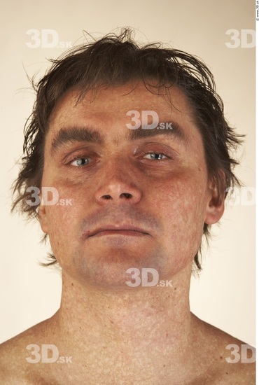 Whole Body Head Man Muscular Average Studio photo references