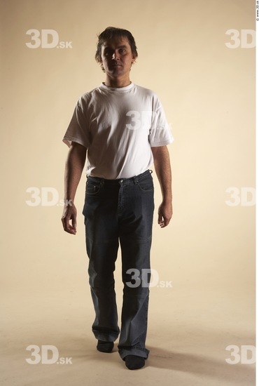 Whole Body Man Animation references White Casual Average