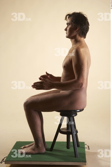 Whole Body Man Artistic poses White Nude Average