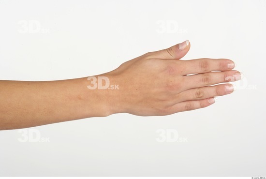 Hand Whole Body Woman Slim Studio photo references