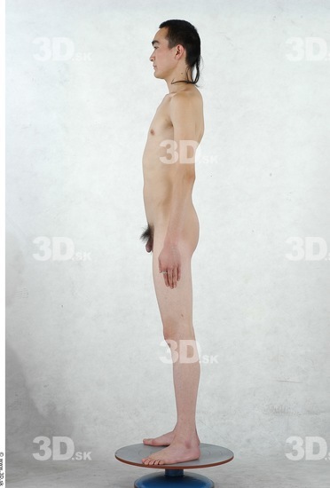 Whole Body Man Asian Nude Slim Studio photo references