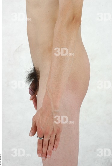 Forearm Man Asian Nude Slim Studio photo references