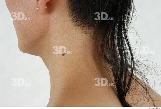 Neck Man Asian Nude Slim Studio photo references