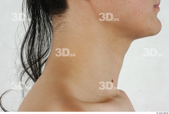 Neck Man Asian Nude Slim Studio photo references