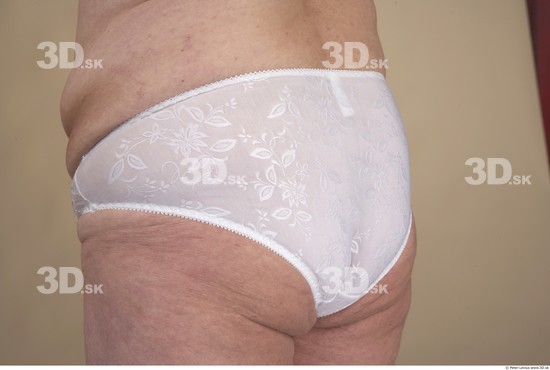 Whole Body Bottom Woman Underwear Chubby Panties Studio photo references