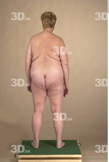 Whole Body Woman Nude Chubby Studio photo references