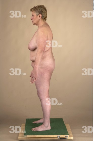 Whole Body Woman Nude Chubby Studio photo references