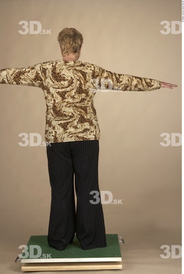 Whole Body Woman T poses Formal Chubby Studio photo references