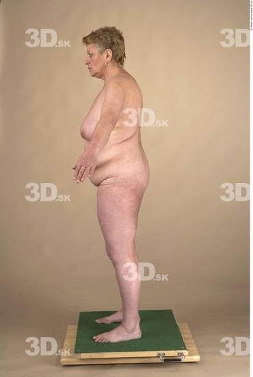 Whole Body Woman Nude Chubby Studio photo references