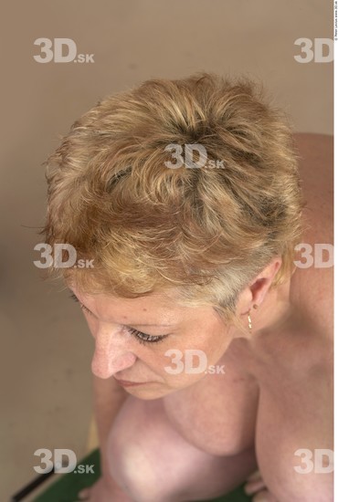Whole Body Head Woman Chubby Studio photo references