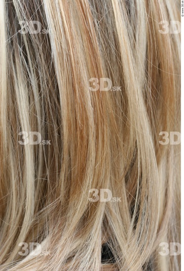 Hair Woman White Slim