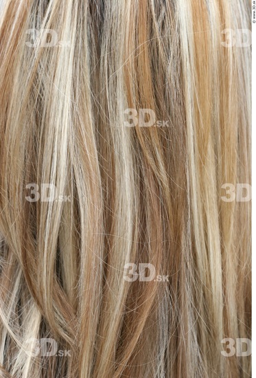 Hair Woman White Slim