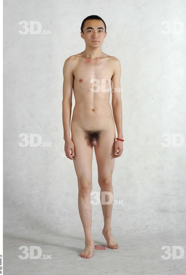 Whole Body Phonemes Man Animation references Asian Nude Slim Studio photo references