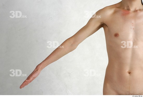 Arm Whole Body Phonemes Man Animation references Asian Nude Slim Studio photo references