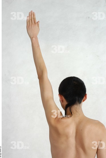 Arm Whole Body Phonemes Man Animation references Asian Nude Slim Studio photo references