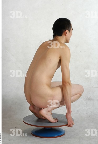 Whole Body Phonemes Man Asian Nude Slim Studio photo references