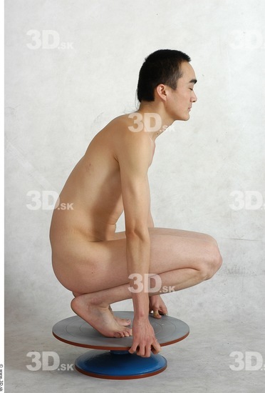 Whole Body Phonemes Man Asian Nude Slim Studio photo references