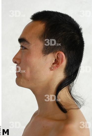 Face Whole Body Phonemes Man Asian Nude Slim Studio photo references