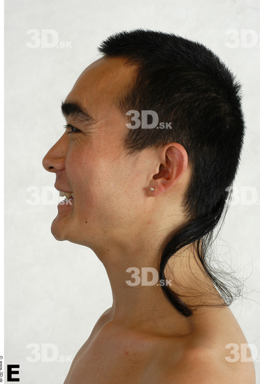 Face Whole Body Phonemes Man Asian Nude Slim Studio photo references