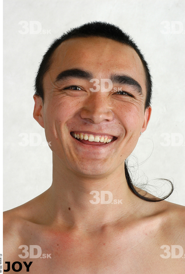 Face Whole Body Phonemes Emotions Man Asian Nude Slim Studio photo references