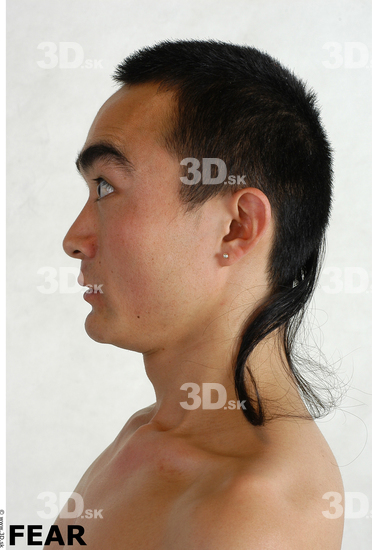 Face Whole Body Phonemes Emotions Man Asian Nude Slim Studio photo references