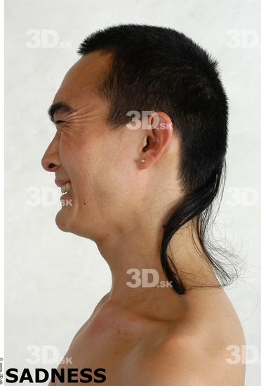 Face Whole Body Phonemes Emotions Man Asian Nude Slim Studio photo references