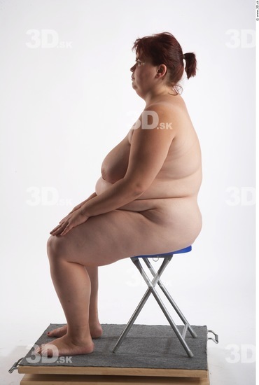 Whole Body Woman Artistic poses Nude Slim Overweight Studio photo references