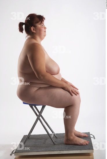 Whole Body Woman Artistic poses Nude Slim Overweight Studio photo references