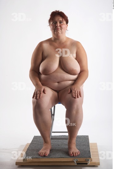 Whole Body Woman Artistic poses Nude Slim Overweight Studio photo references