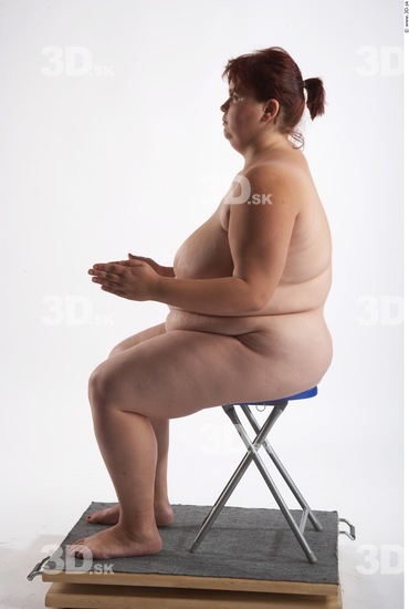 Whole Body Woman Artistic poses Nude Slim Overweight Studio photo references